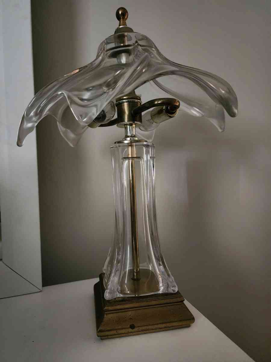 Vintage French brass lamp - Knoxville, Tennessee - FleaMarketBay