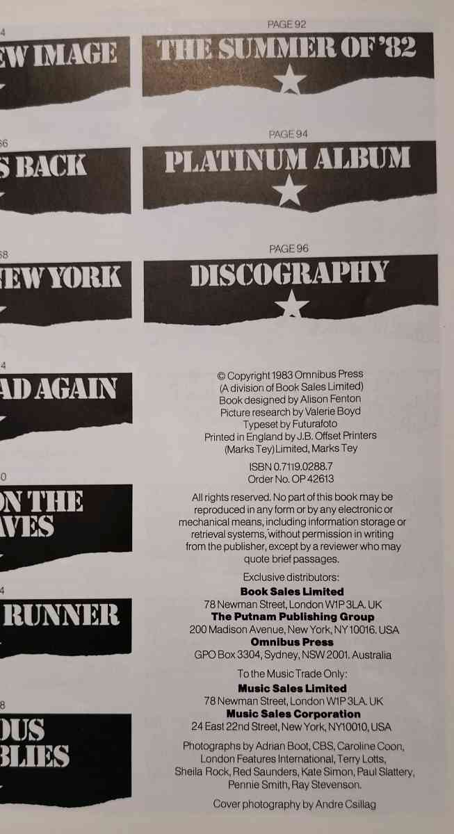 The Clash  A Visual Documentary - Brooklyn, New York - FleaMarketBay