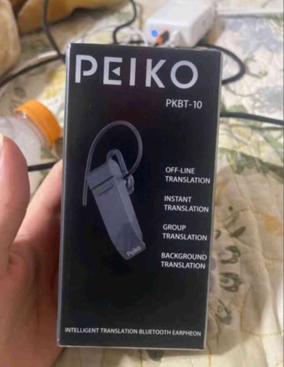 PEIKO WORLD INTELLIGENT TRANSLATION BLUETOOTH MULTILANGUAGE - Rancho Cordova, California
