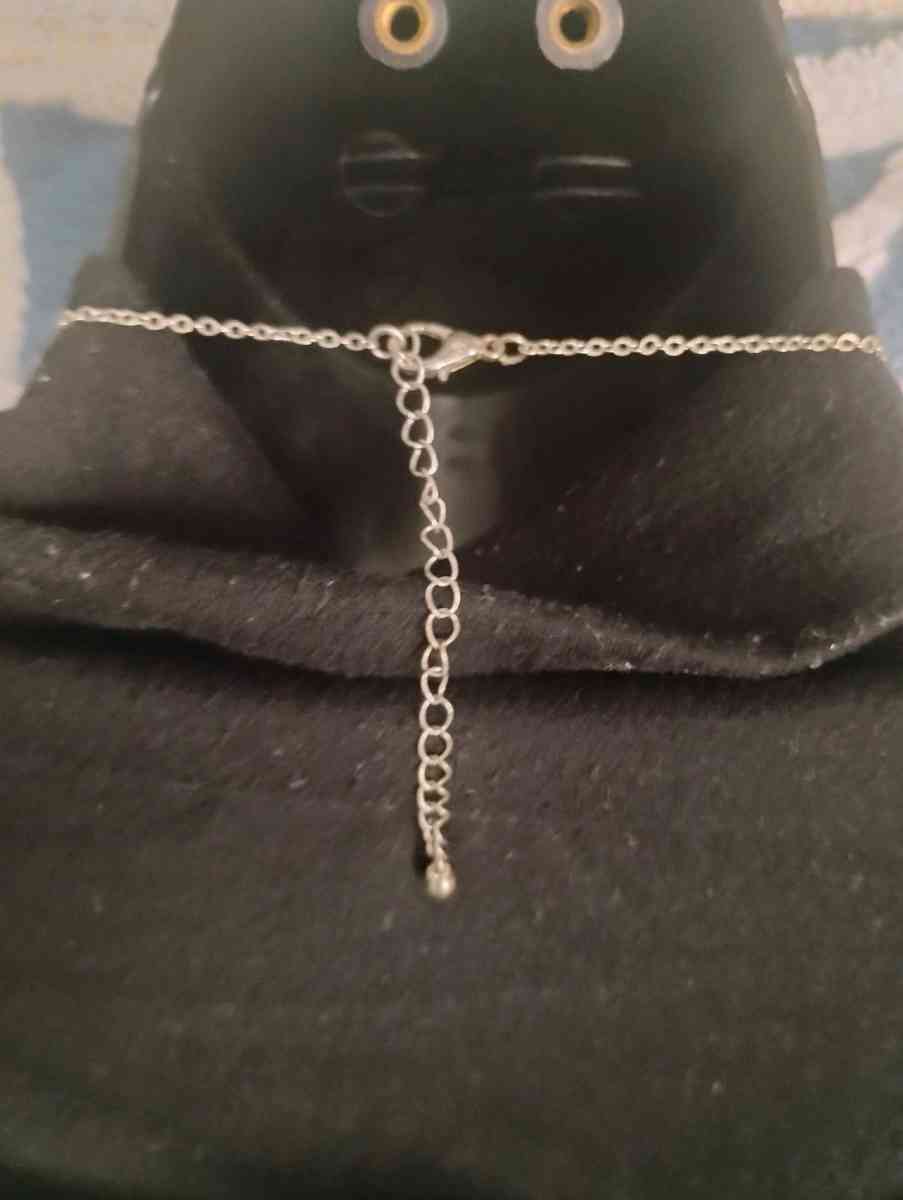 Fabulous Black Druzy Quartz Necklace - Bowie, Texas - FleaMarketBay