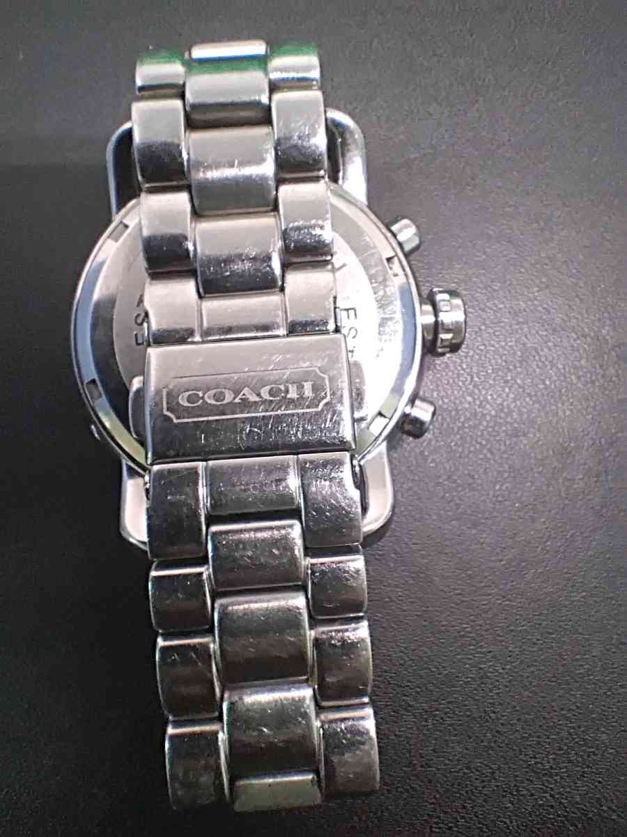 Womens Coach watch with diamonel - Chicago, Illinois - FleaMarketBay