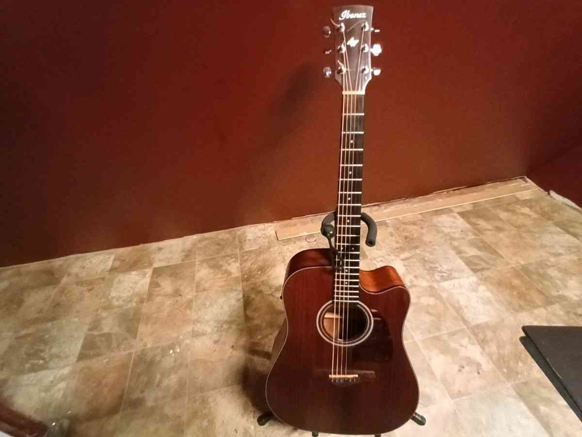 Ibanez electric acoustic guitar - El Granada, California