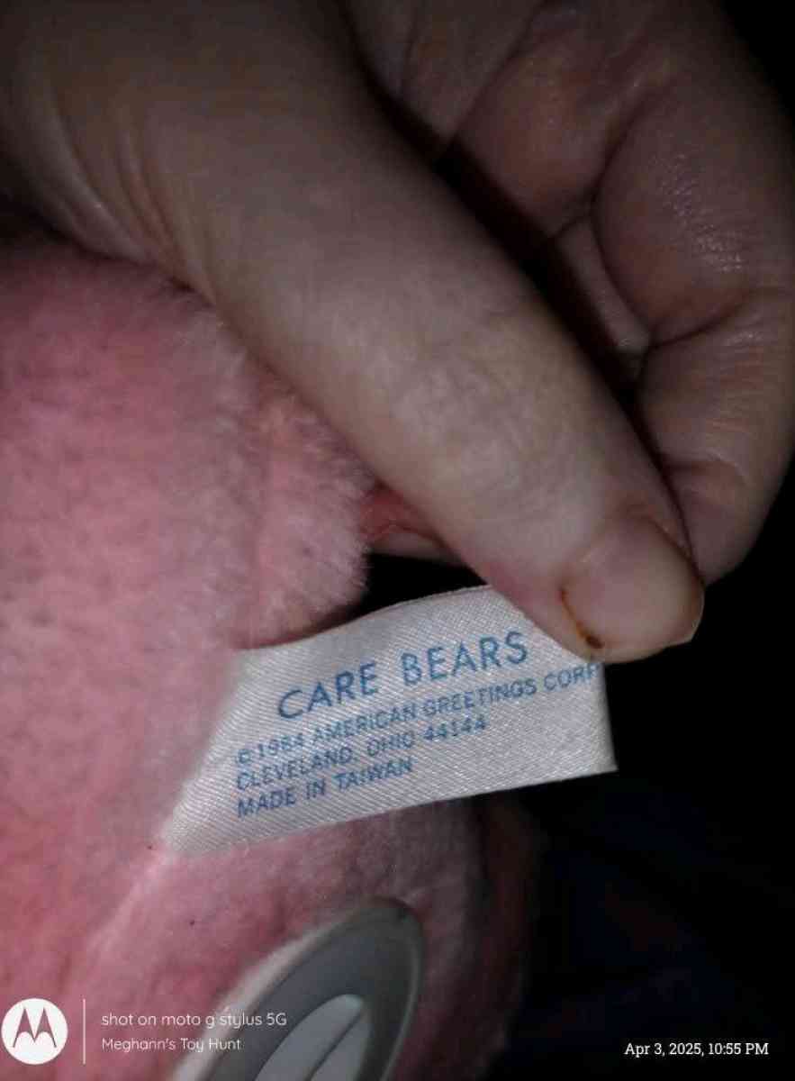 Vtg Care Bears Cheer Bear Plush Coin Bank - Saint Charles, Missouri - FleaMarketBay