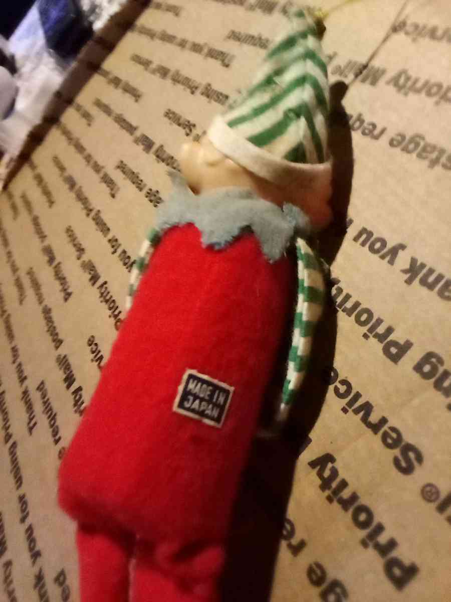 antique Japanese Christmas elf ornament - Mc Minnville, Tennessee