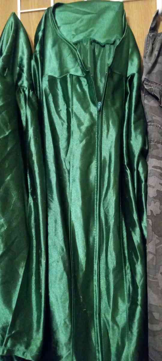 Green Graduation Gown - Palatine, Illinois
