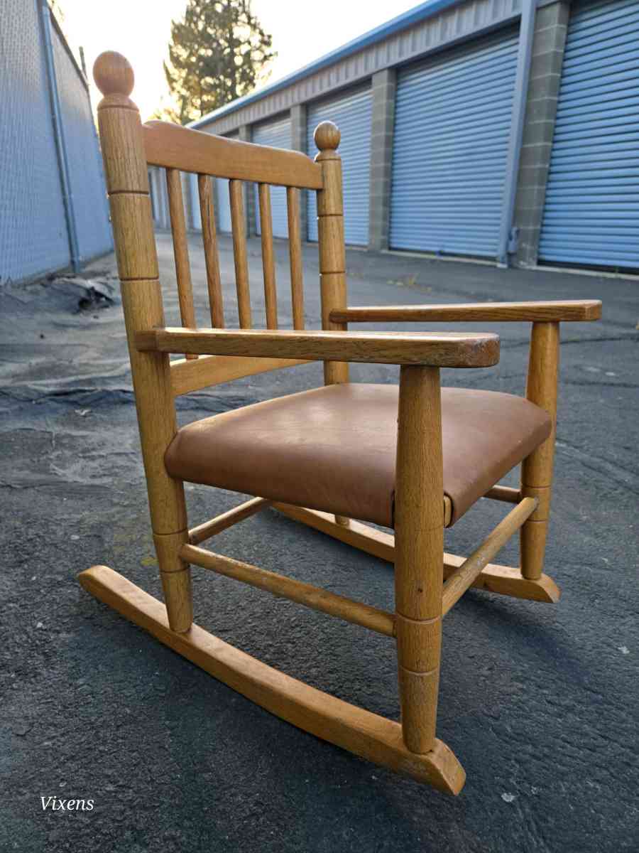 Vintage Childrens Rocking Chair - Ashland, Oregon - FleaMarketBay