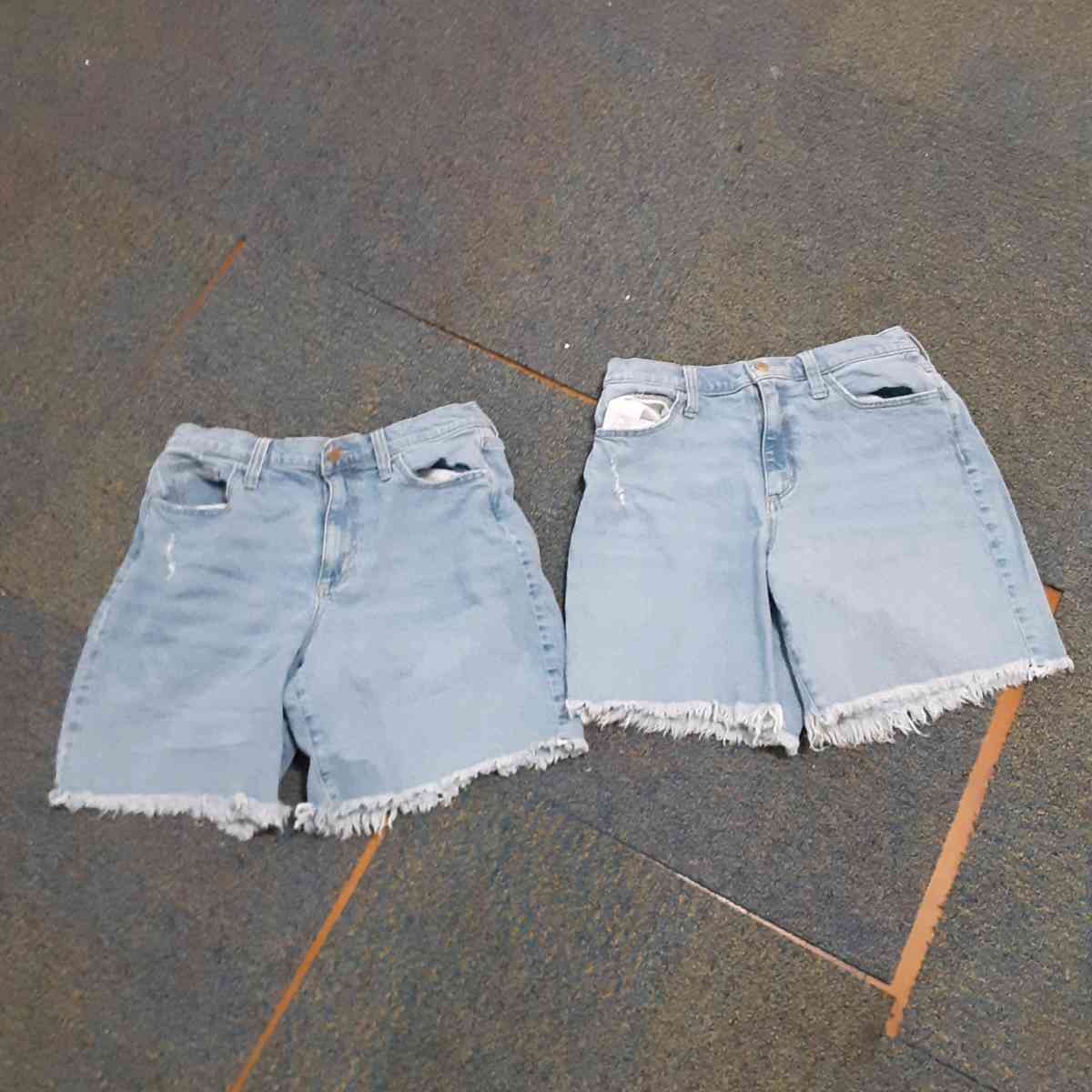 Denim Shorts x 2 - San Angelo, Texas - FleaMarketBay