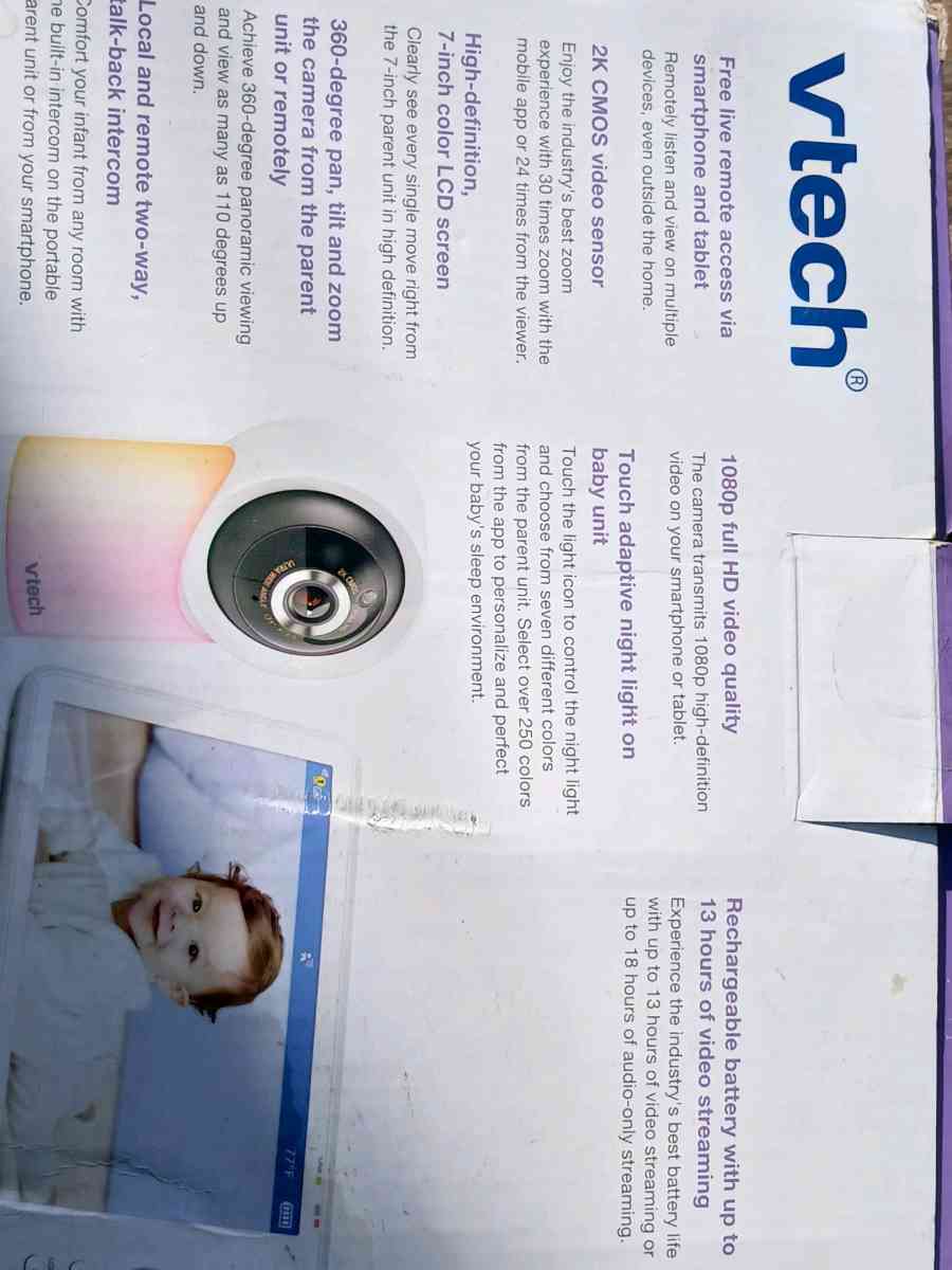 Vtech wifi baby monitor - Clarksville, Tennessee - FleaMarketBay