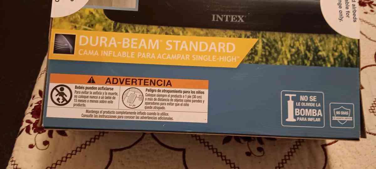 intex air bed new - Ivanhoe, California - FleaMarketBay