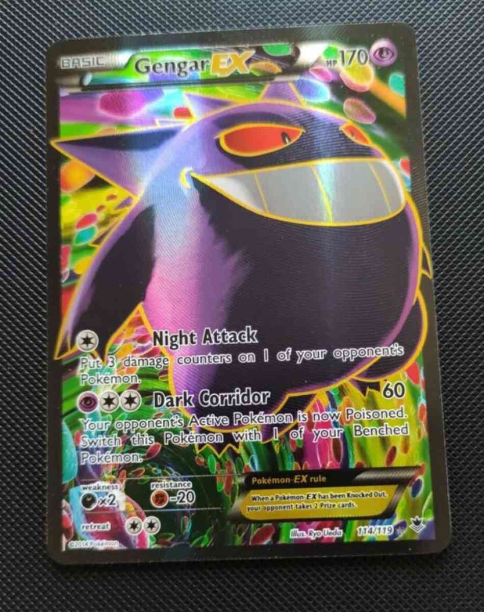 Gengar EX Full Art 114 - Clarkesville, Georgia - FleaMarketBay