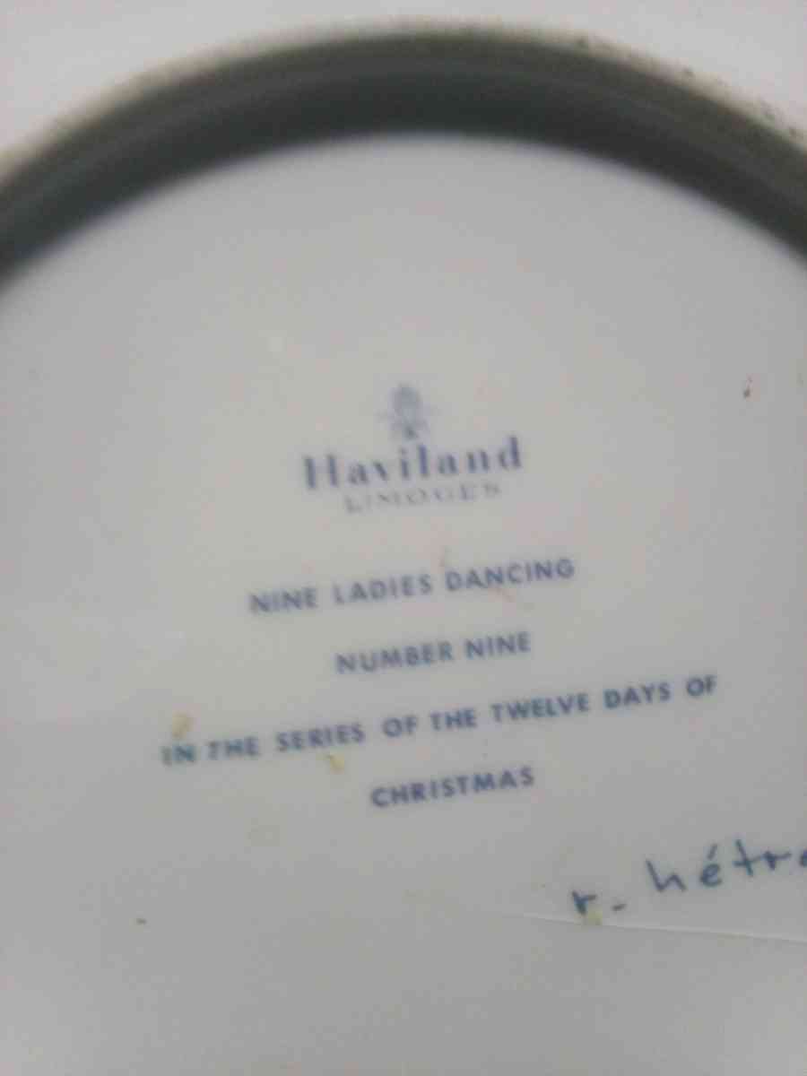 noel 1978 Havilland linoge plate - Mc Minnville, Tennessee - FleaMarketBay
