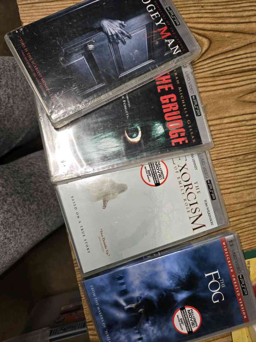 brand new psp movies never opened selling together - Manteca, California