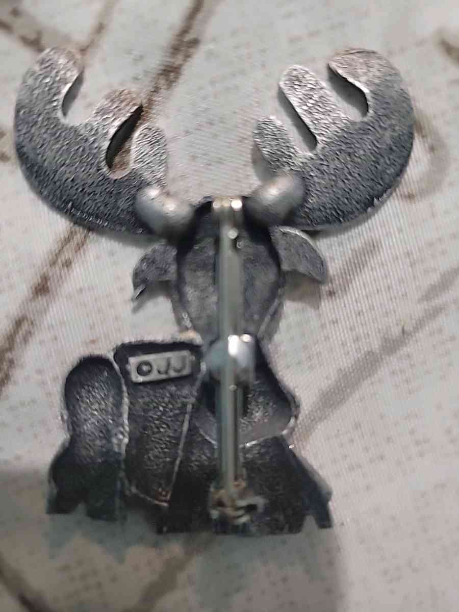 Moose brooch - Brighton, Michigan - FleaMarketBay