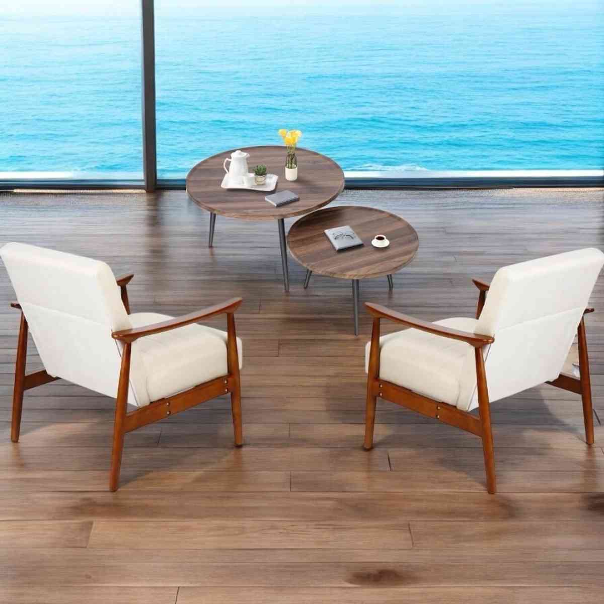 Brand New Never open boxWooden chairs Comfortable outdoor fu - Corona, California - FleaMarketBay