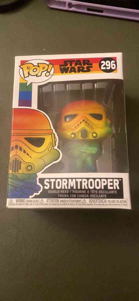stormtrooper rainbow Funko pop - San Jose, California - FleaMarketBay