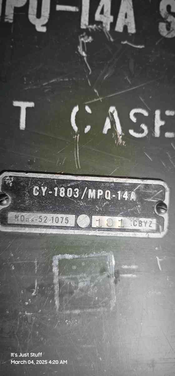 Vintage Military Storage - Mcloud, Oklahoma - FleaMarketBay