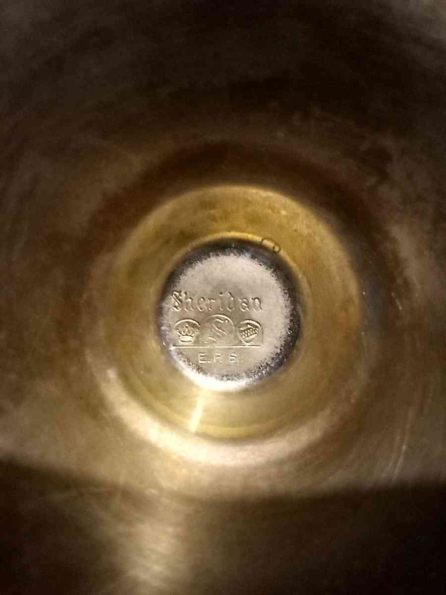 antique silver candle holder - Mc Minnville, Tennessee - FleaMarketBay