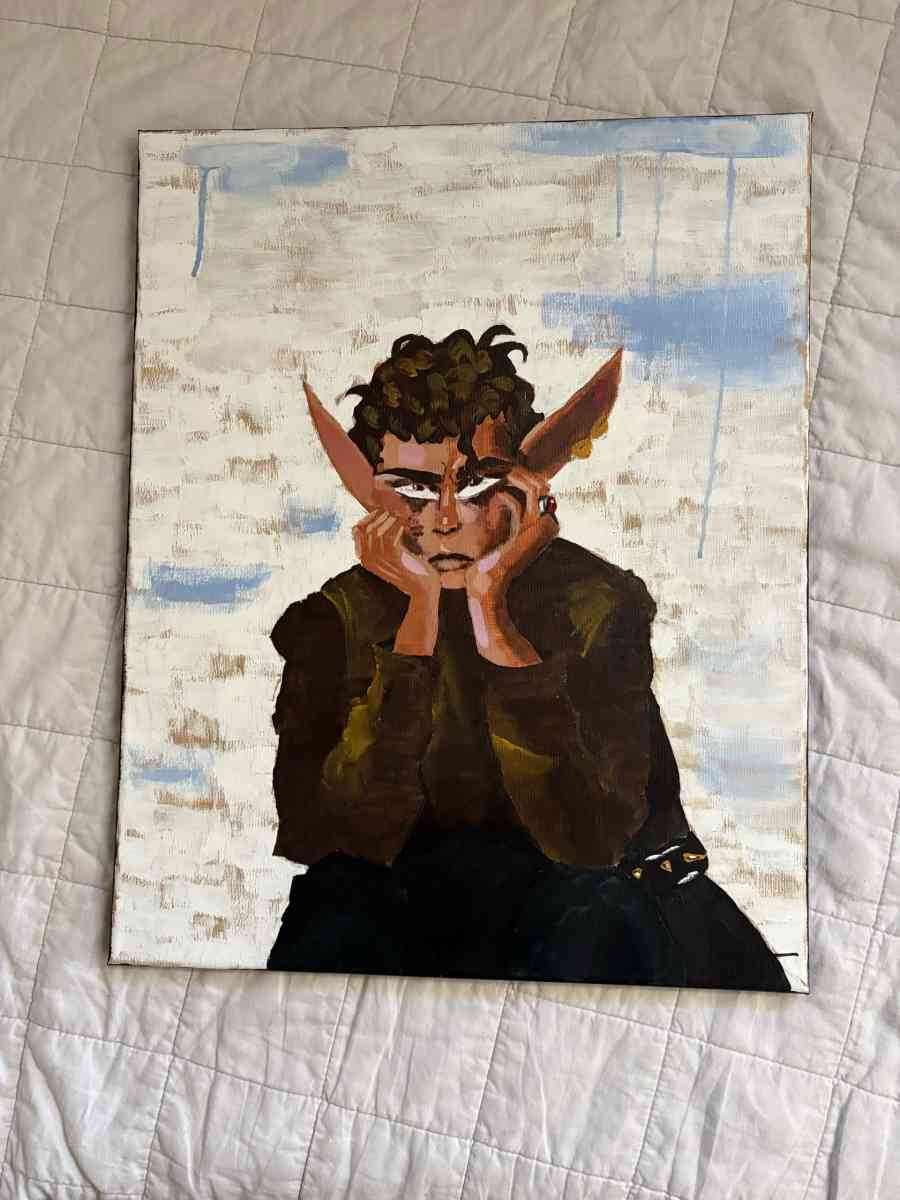 The Warrior Elf Original by Jasmine Jenkins - Lubbock, Texas