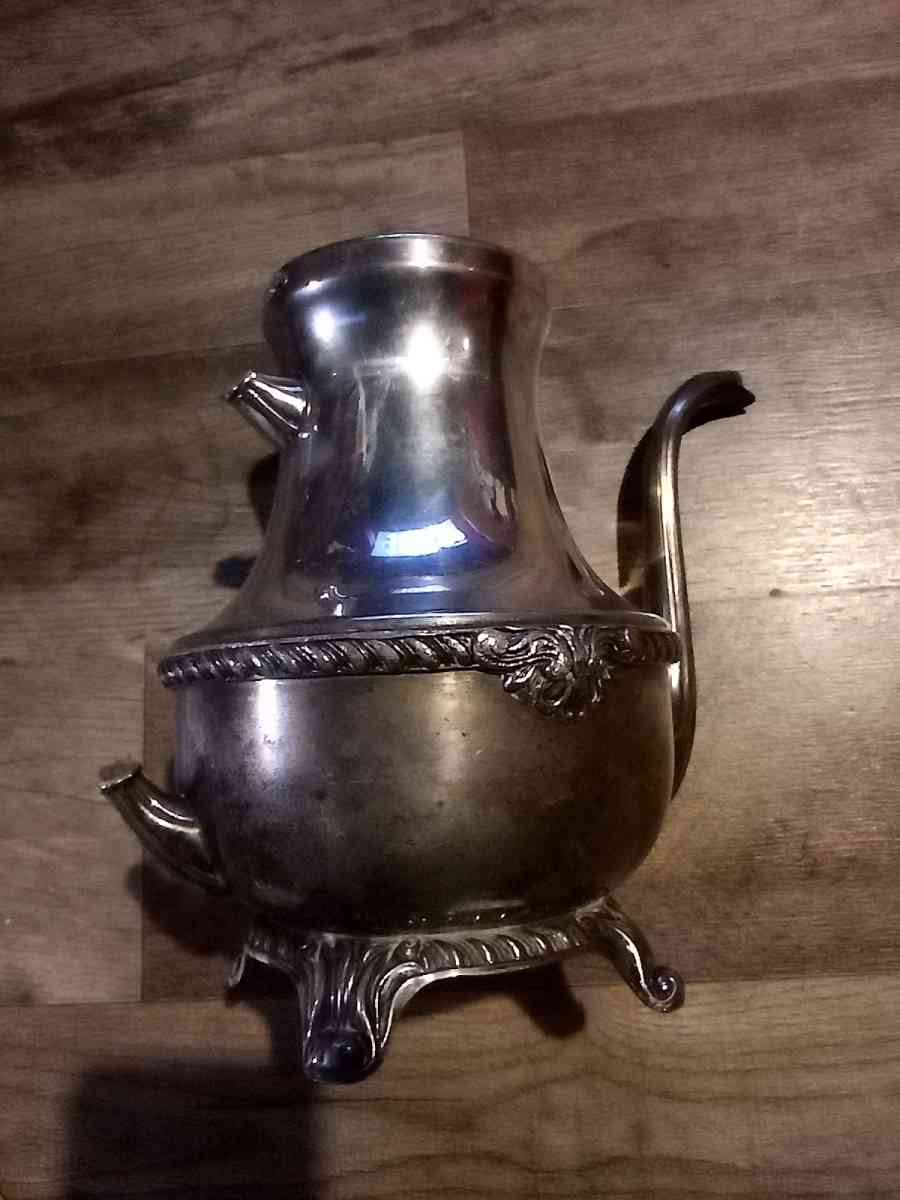 antique silver tea pot - Mc Minnville, Tennessee - FleaMarketBay