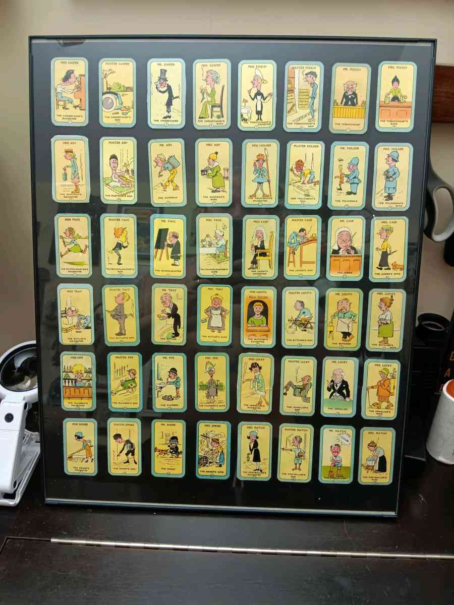 1920s full set of funny cards - Adams, New York