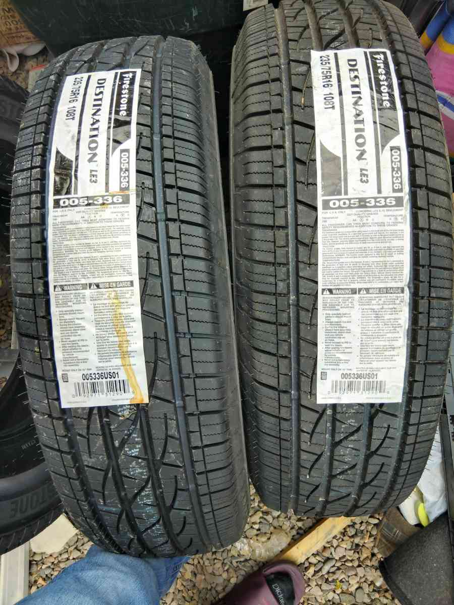 3 Brand New 16 inch Tires 2 different brands read details - Albuquerque, New Mexico