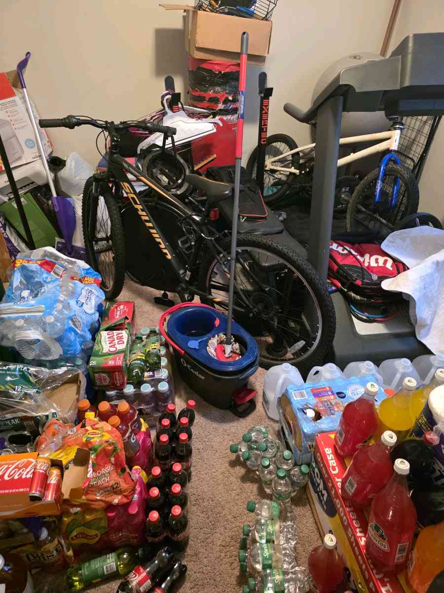 Schwinn bike with helmet