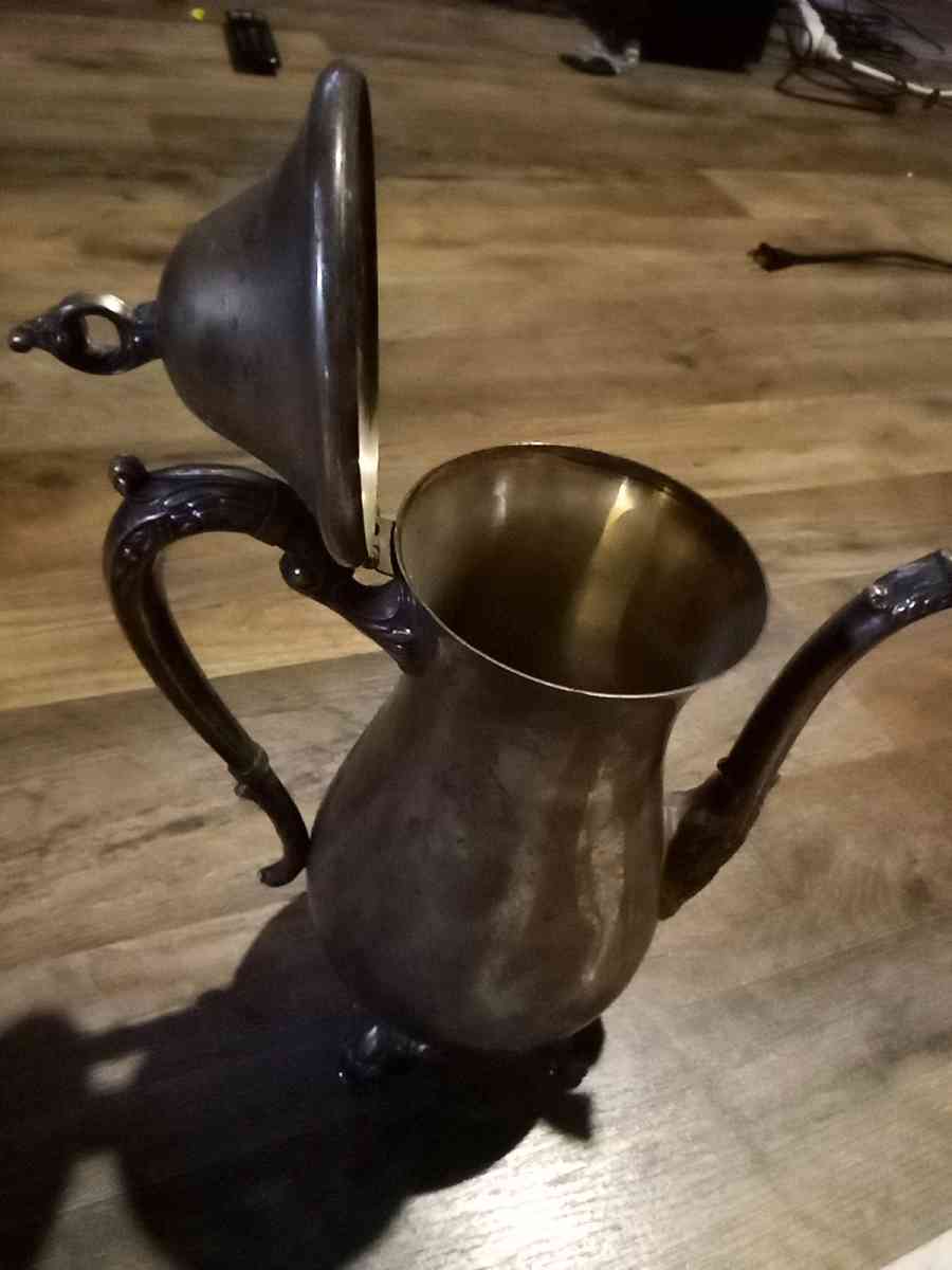 silver tea pot - Mc Minnville, Tennessee - FleaMarketBay