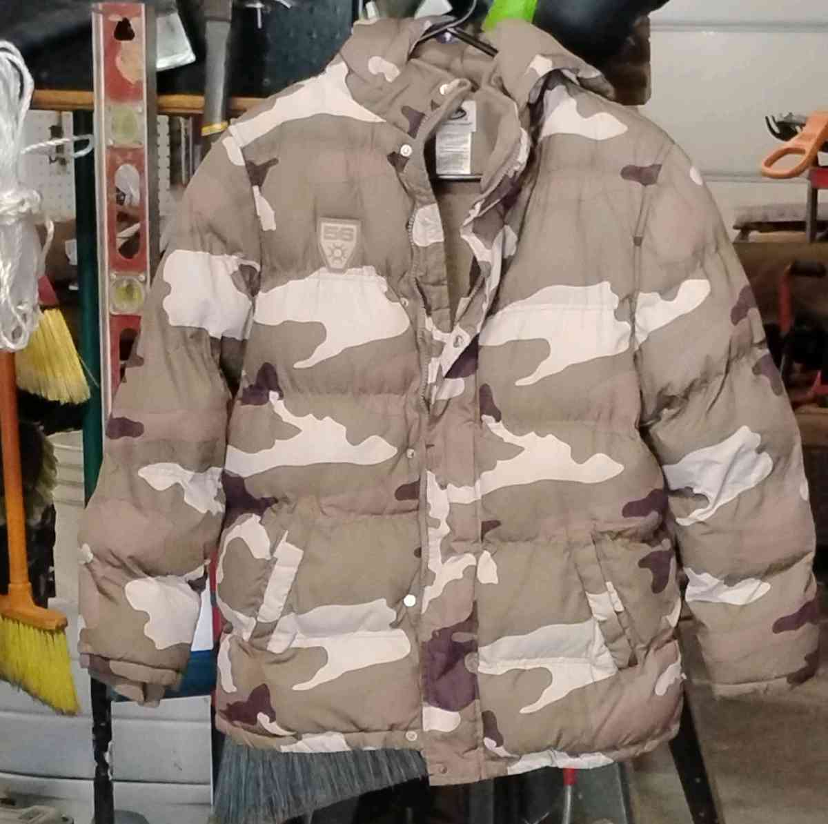 Boys Lg Athletic Works Camo Puffer Coat - Collinsville, Oklahoma