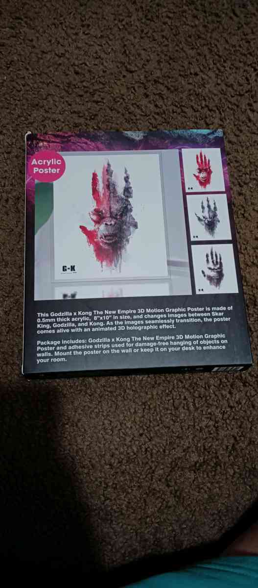 kids 3d king kong - Zephyrhills, Florida - FleaMarketBay