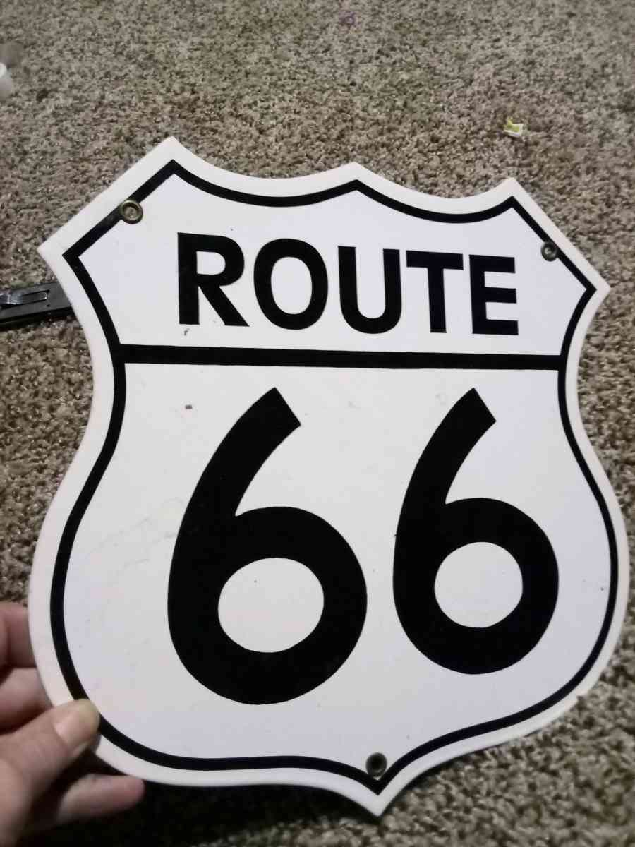 route 66 sign - Mc Minnville, Tennessee - FleaMarketBay