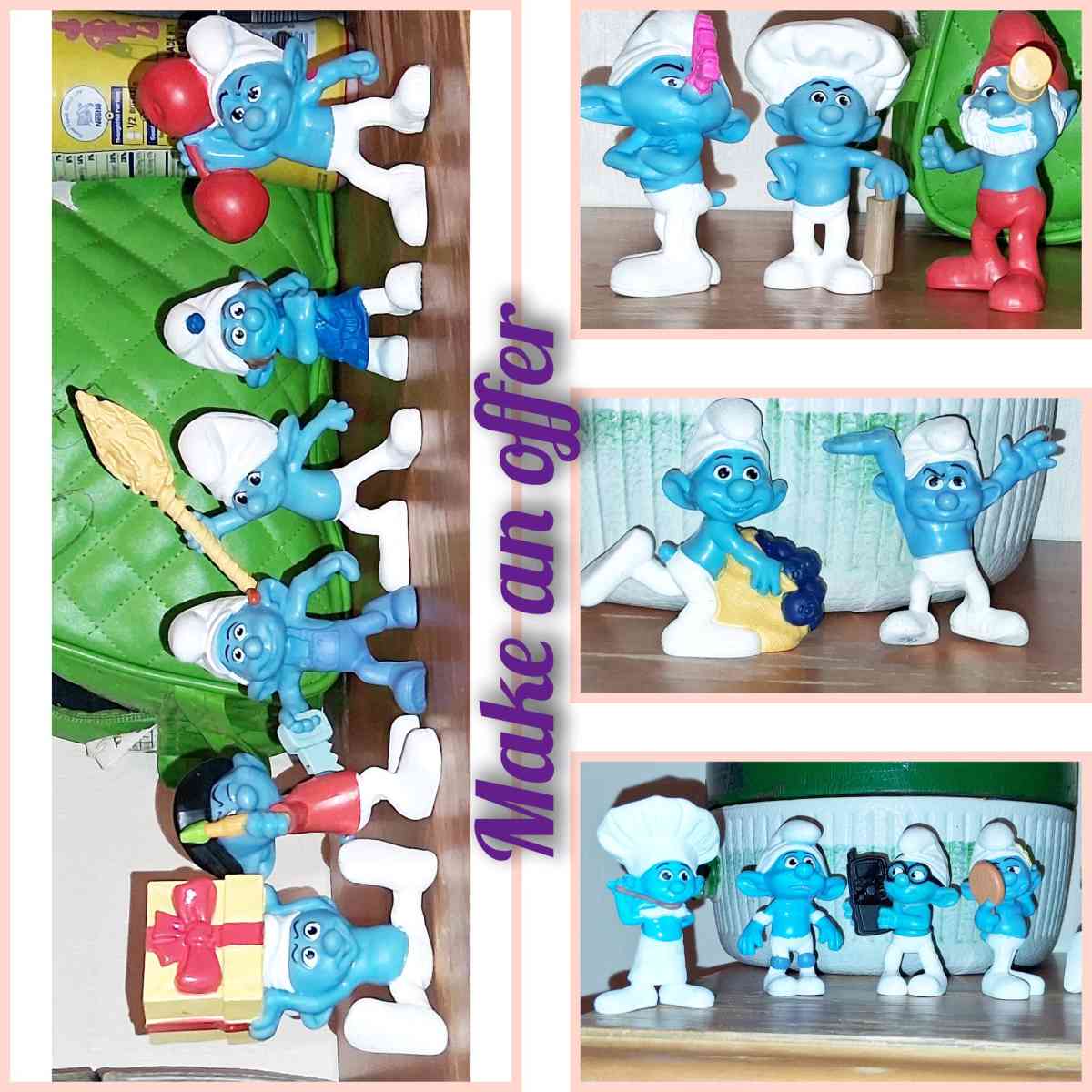 California raisins  mcdonalds smurfs - Americus, Georgia - FleaMarketBay