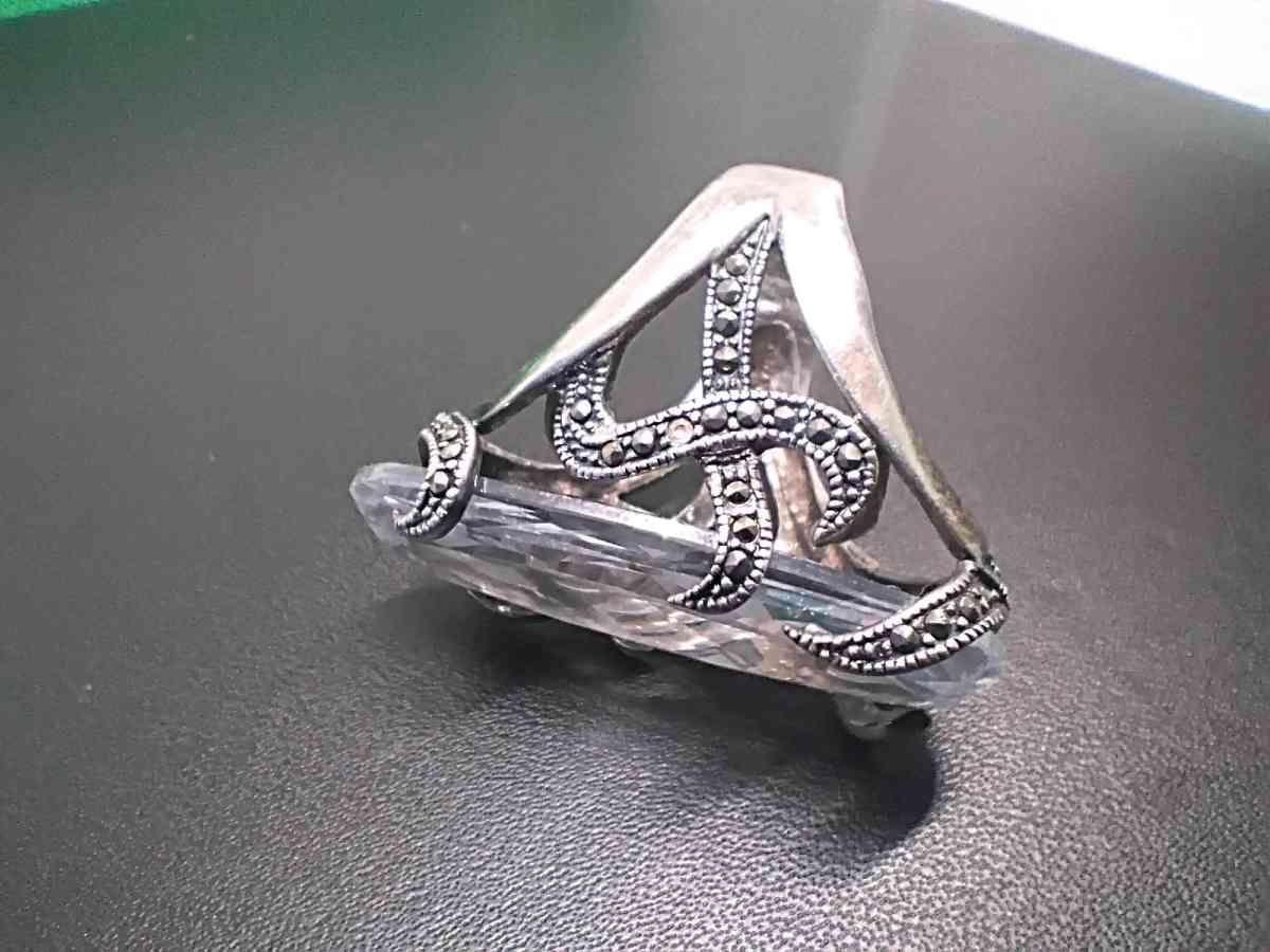 Taxco 925 silver Masquarite ring - Chicago, Illinois - FleaMarketBay