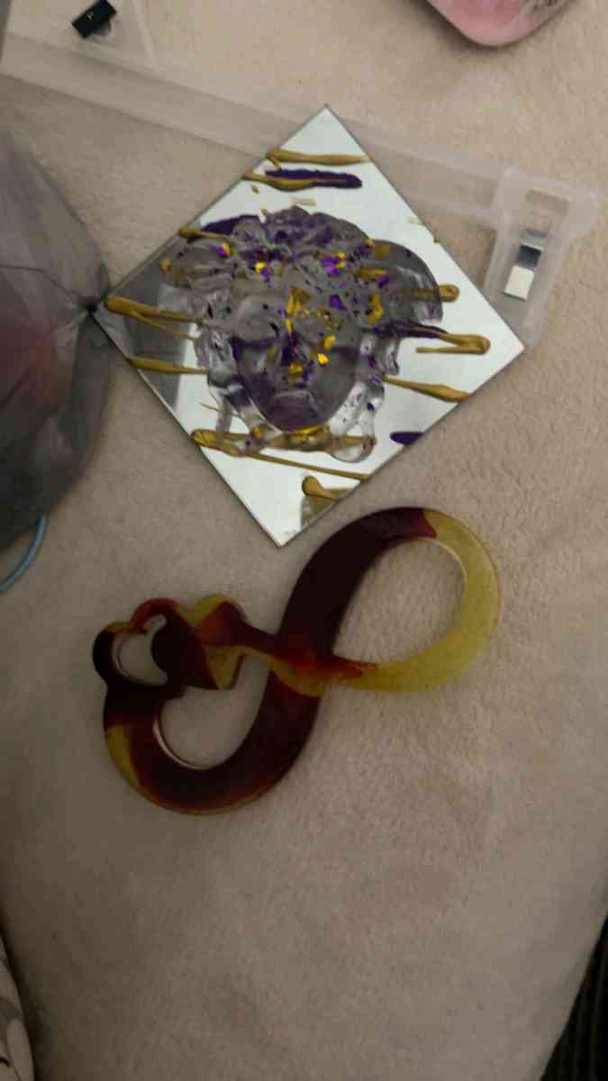 louis vuitton candles versace and Chanel too or epoxy decora - Houston, Texas - FleaMarketBay