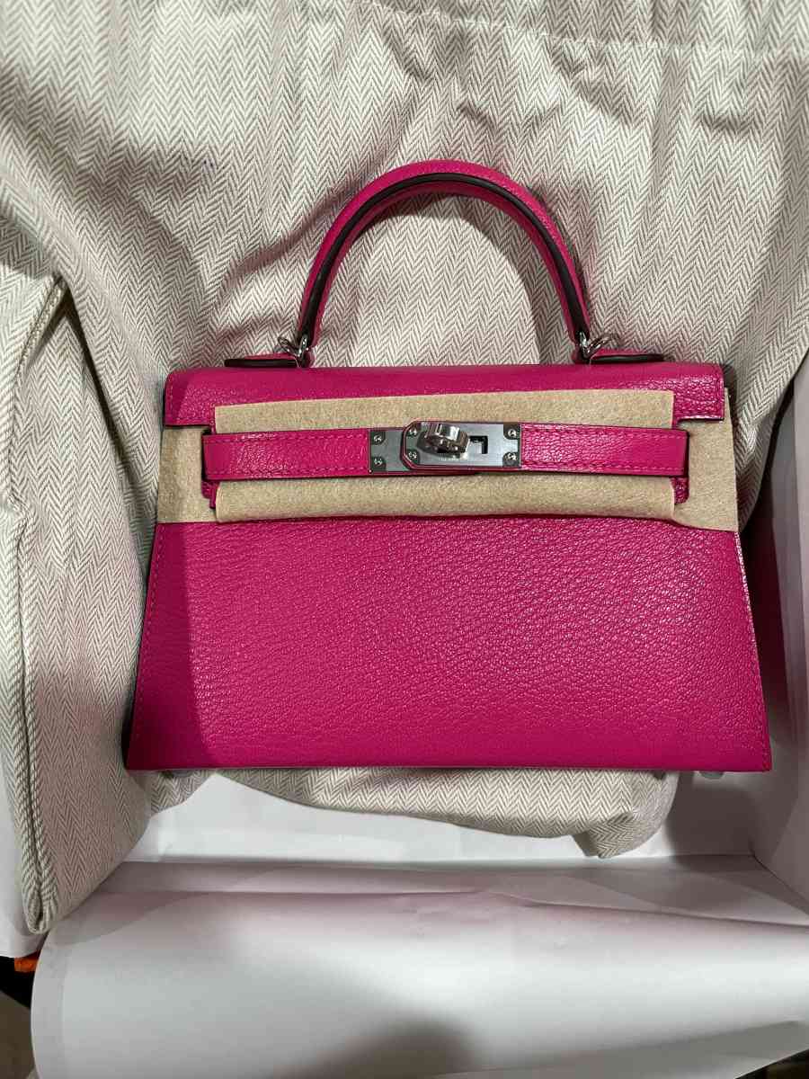 Hermes Mini Kelly 18cm Chevre Pink - Anaheim, California