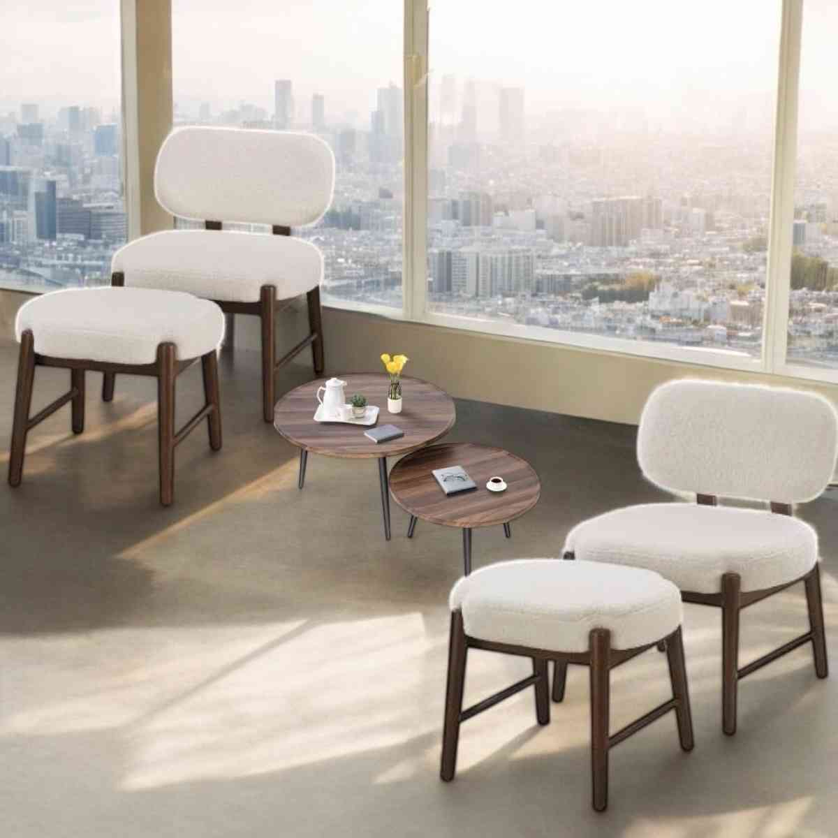 Brand New Never open box Wooden chairs Comfortable round - Corona, California - FleaMarketBay