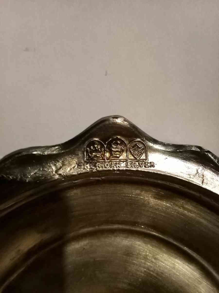 antique silver candle holder - Mc Minnville, Tennessee - FleaMarketBay