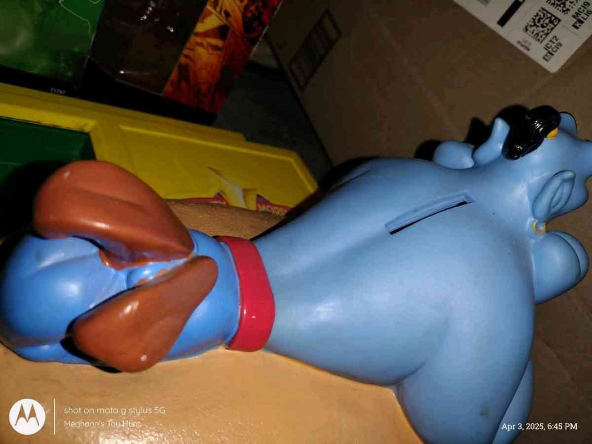 Vtg Disney Aladdin Genie Coin Bank - Saint Charles, Missouri - FleaMarketBay