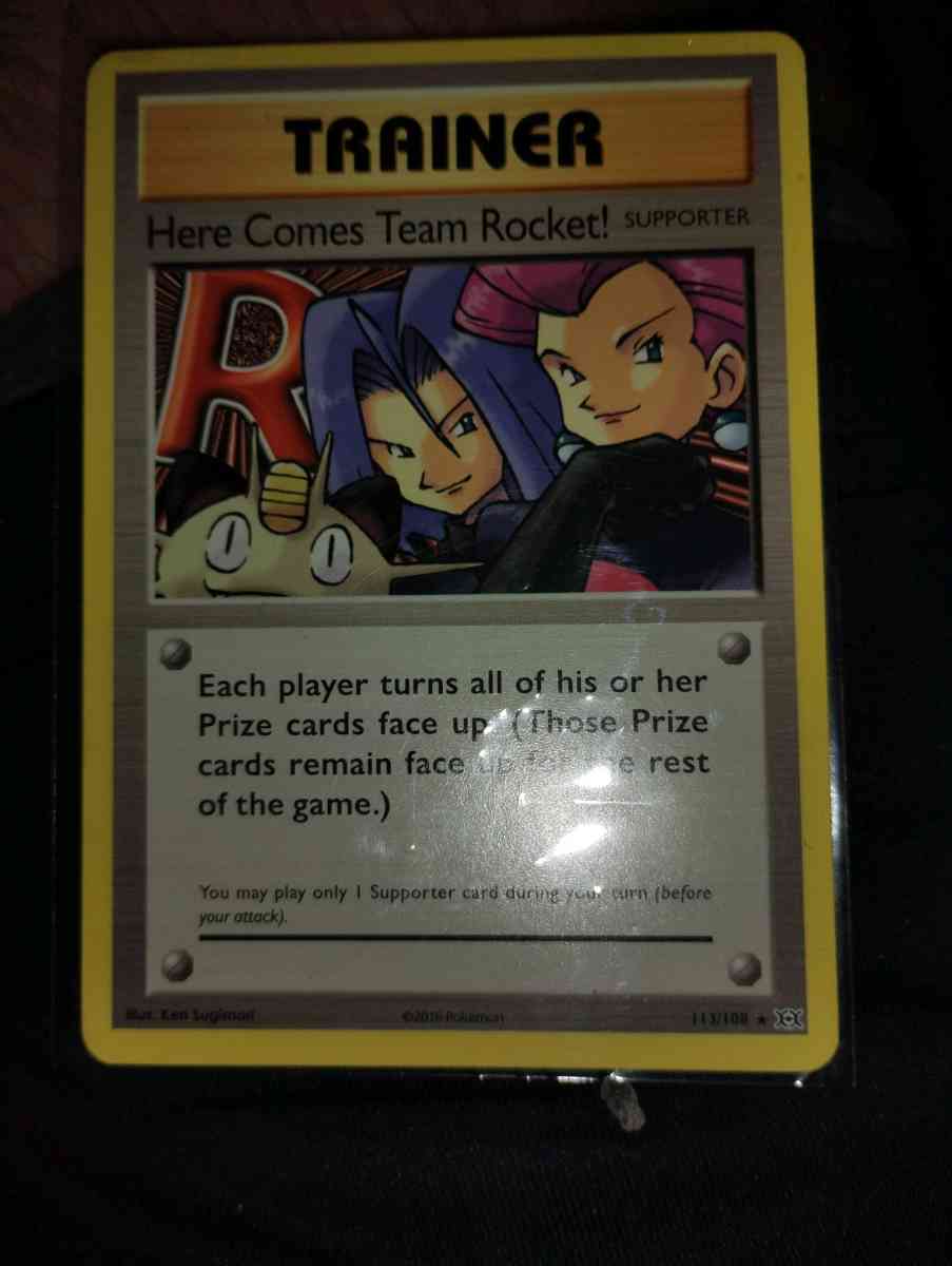 selling rare 2016 Pikachu and rare 2016 team rocket trainer - Jasper, Alabama - FleaMarketBay