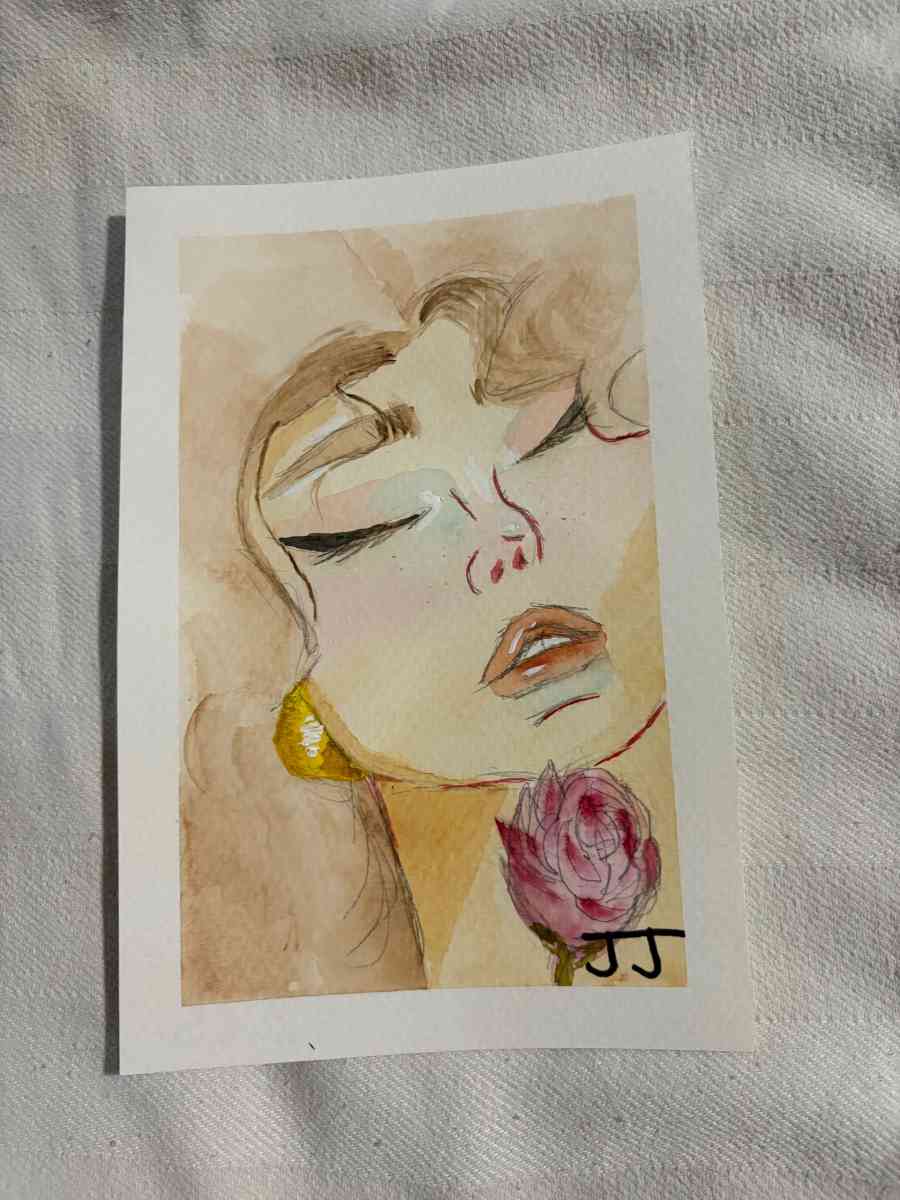 Siren original painting by Jasmine Jenkins - Abilene, Texas