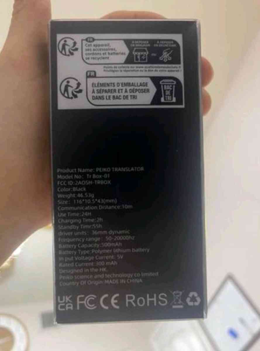 Peiko 136 Language Translation Device TwoWay Realtime AI Voi - Rancho Cordova, California