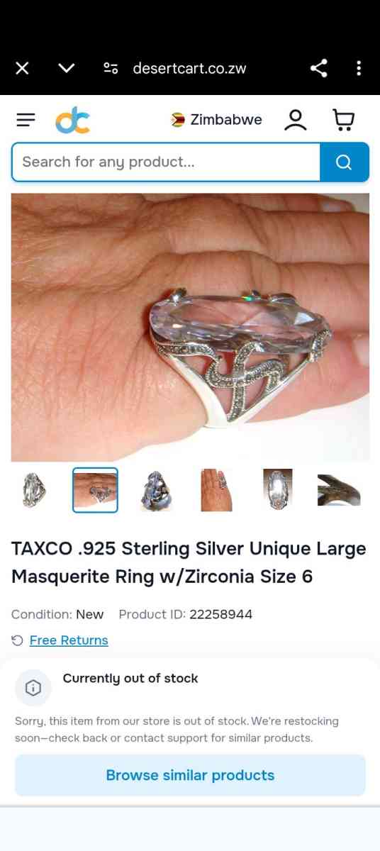 Taxco 925 silver Masquarite ring - Chicago, Illinois - FleaMarketBay
