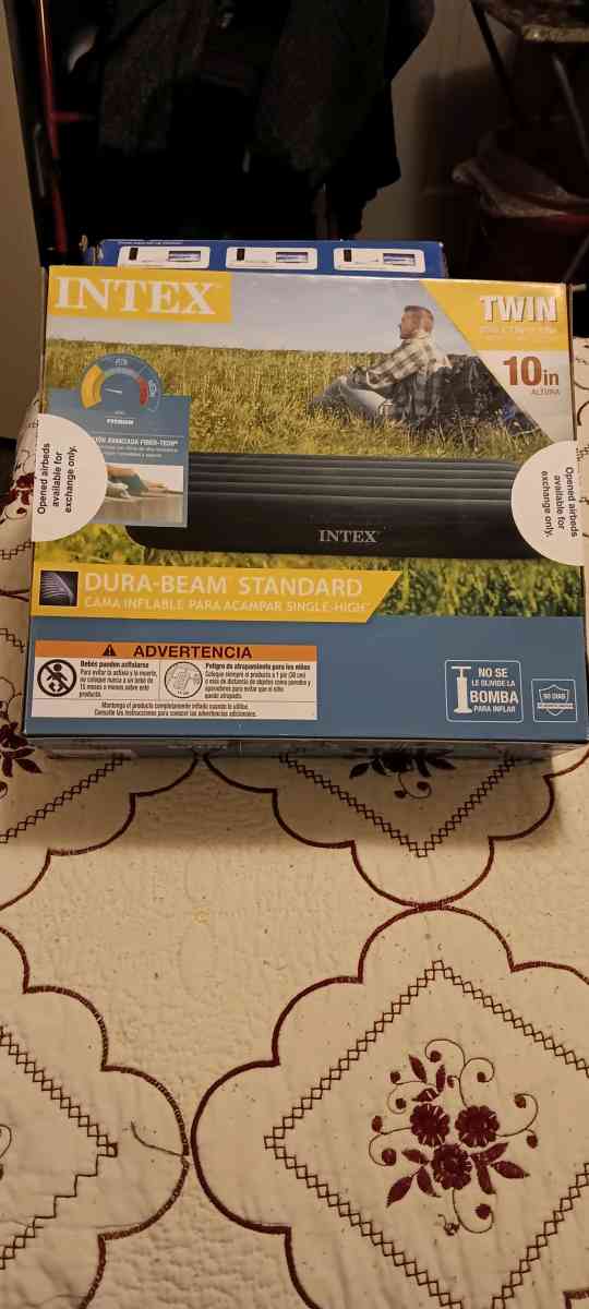 intex air bed new - Ivanhoe, California - FleaMarketBay
