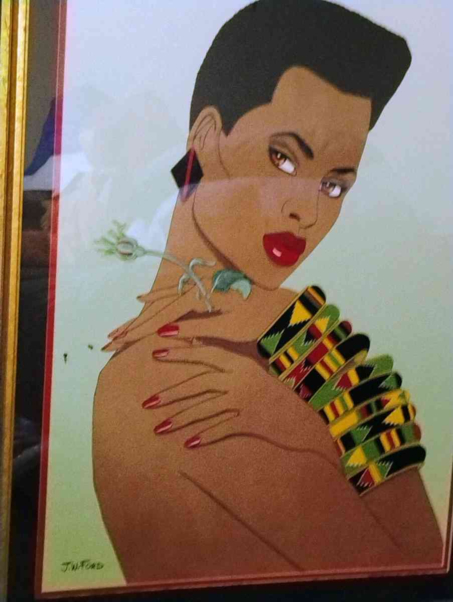 I am selling this beautiful signed picture by Jw Ford - Moreno Valley, California