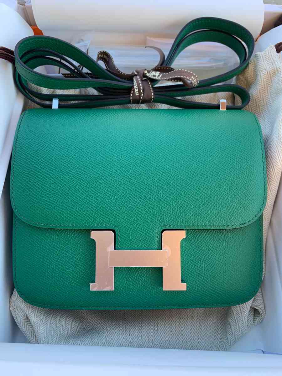 Hermes Constance 18cm Epsom Green - Fullerton, California - FleaMarketBay