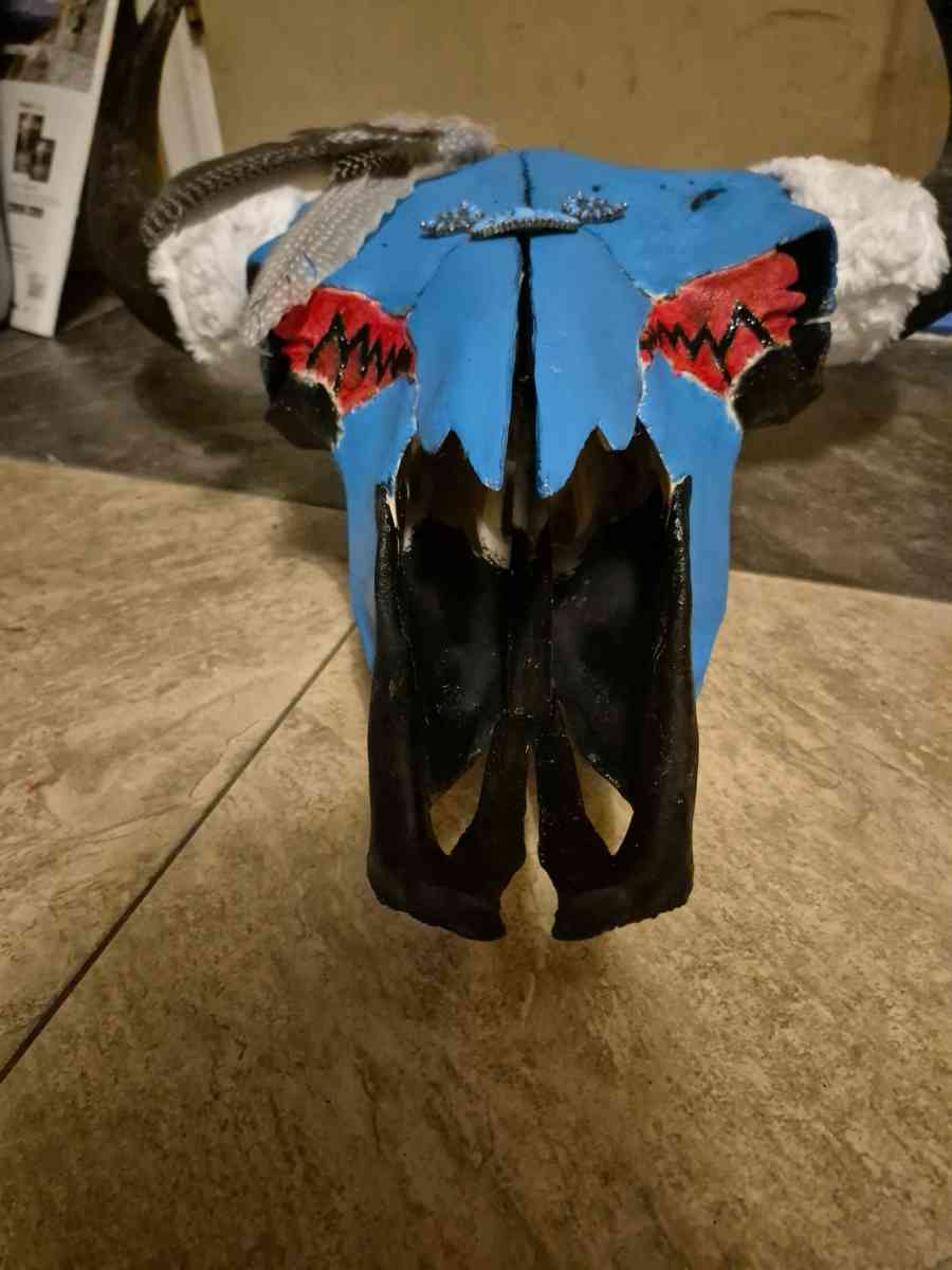 Buffalo native american artwork by melrabbit - Claremore, Oklahoma - FleaMarketBay