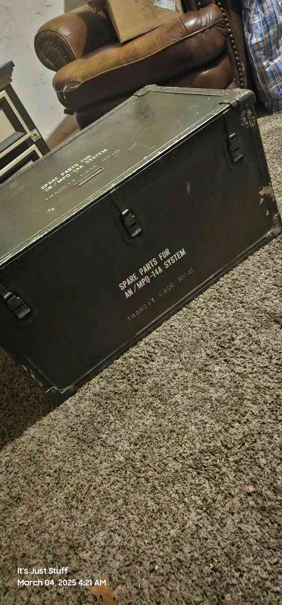 Vintage Military Storage - Mcloud, Oklahoma - FleaMarketBay