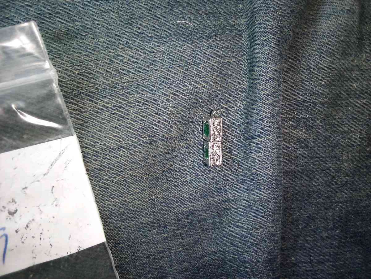 Two half carat  Emeralds set in white Gold - Saint Louis, Missouri