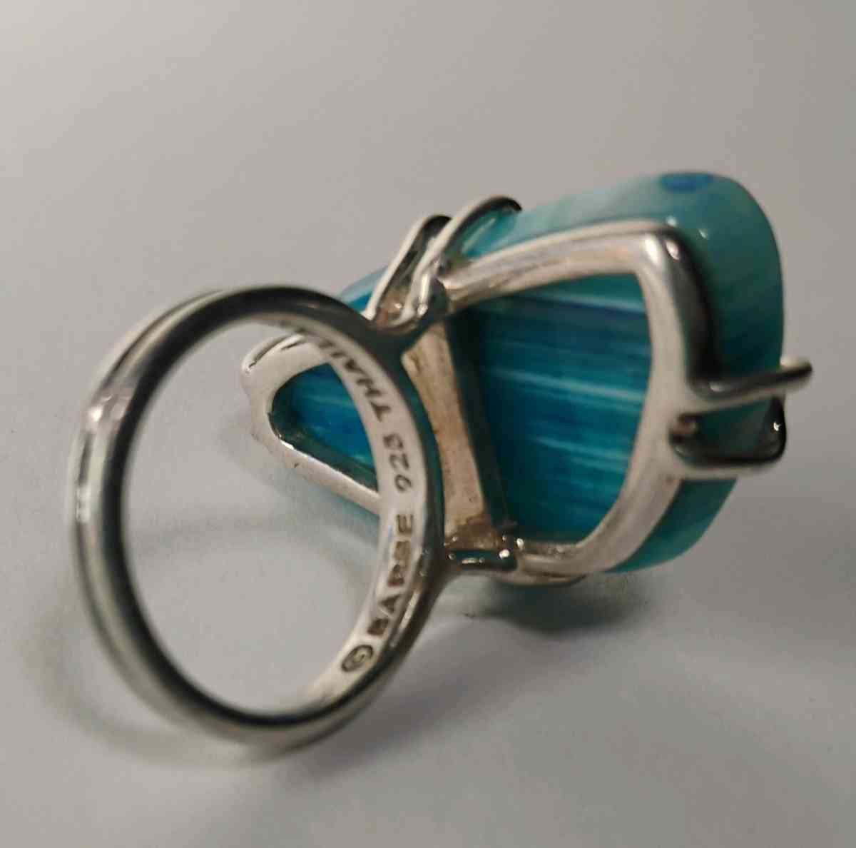 sterling silver agate ring size 6 - Mayer, Arizona - FleaMarketBay