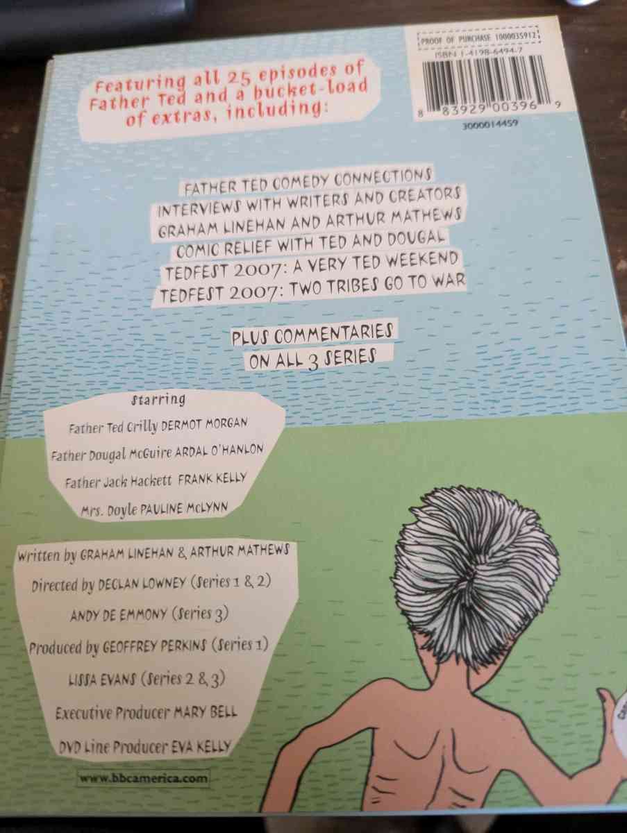 facher Ted featuring all 25 episodes DVDS 5 Disc - Susquehanna, Pennsylvania - FleaMarketBay