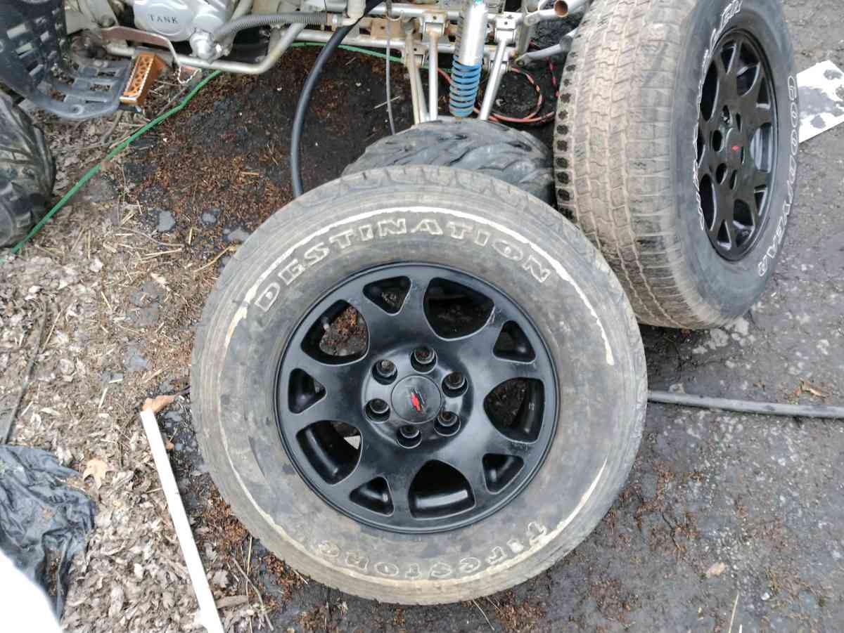 6 lug Gm brand rims and tires - Cleveland, Ohio - FleaMarketBay